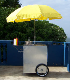 Hotdog cart